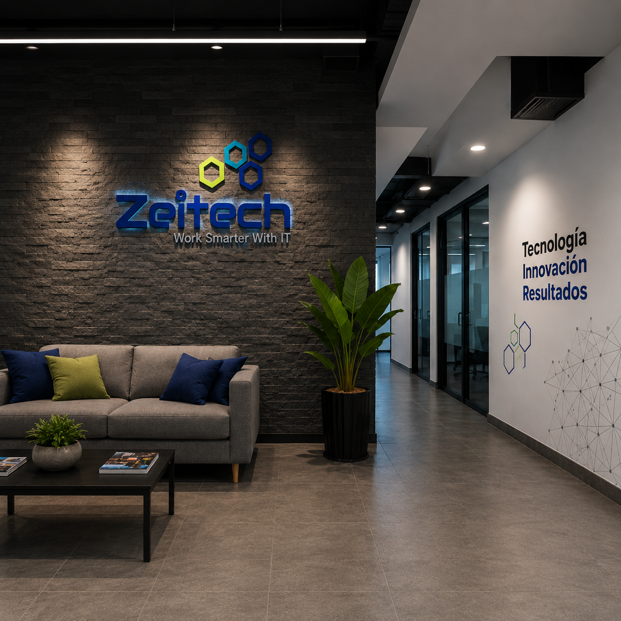 Sala de espera Zeitech